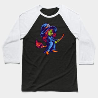 Halloween witch Baseball T-Shirt